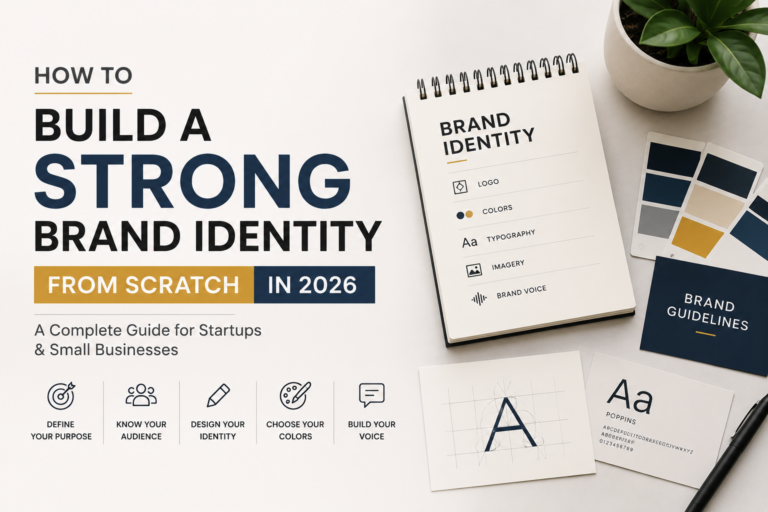How to Build a Strong Brand Identity from Scratch in 2026